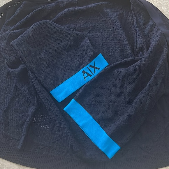 NWT Armani Exchange bell sleeve cardigan women’s medium luxurious loungewear - Picture 9 of 9